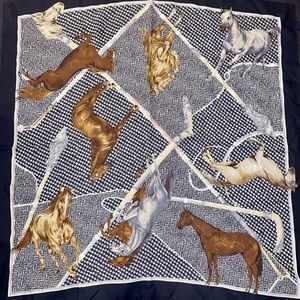 Brooks Brothers 100% silk scarf